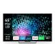 Thomson Q70 Series Smart MiniLED TV 65; Google TV; 3840 x 2160 (4K UHD), 1500000:1, LED, 144 Hz, DVB-T/T2/C/S/S2, HDR10, Wi-Fi, Bluetooth, LAN, HDMI 4 (2.1), USB 2 (2.0) + 1 (3.0), Central Stand, Black 165,1 cm (65