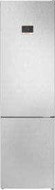 Bosch Serie 4 KGN397LDF Frigorifero Combinato da libera installazione 203 X 60 cm Metal look Classe D