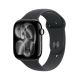 Apple Watch Series 11 GPS + Cellular 46mm Cassa Alluminio Jet Black con Sport Band Nero - M/L
