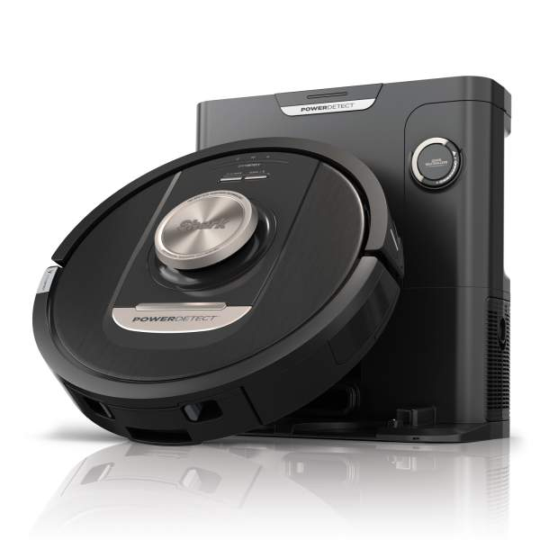 Sharkclean PowerDetect 0,23 L Senza sacchetto Nero, Argento