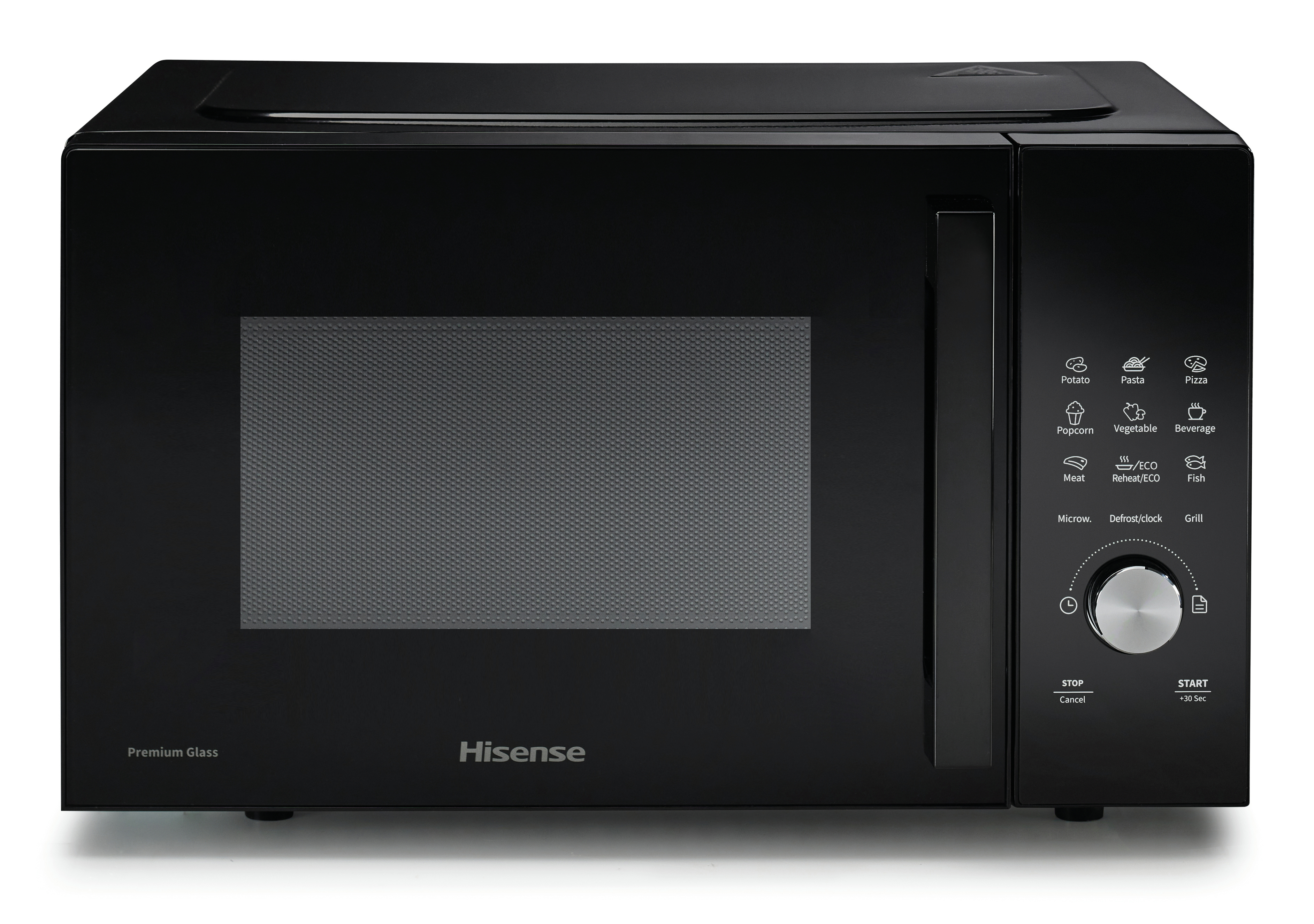 Hisense H23MOBSD1HG Nero Microonde con grill Superficie piana 23 L 800