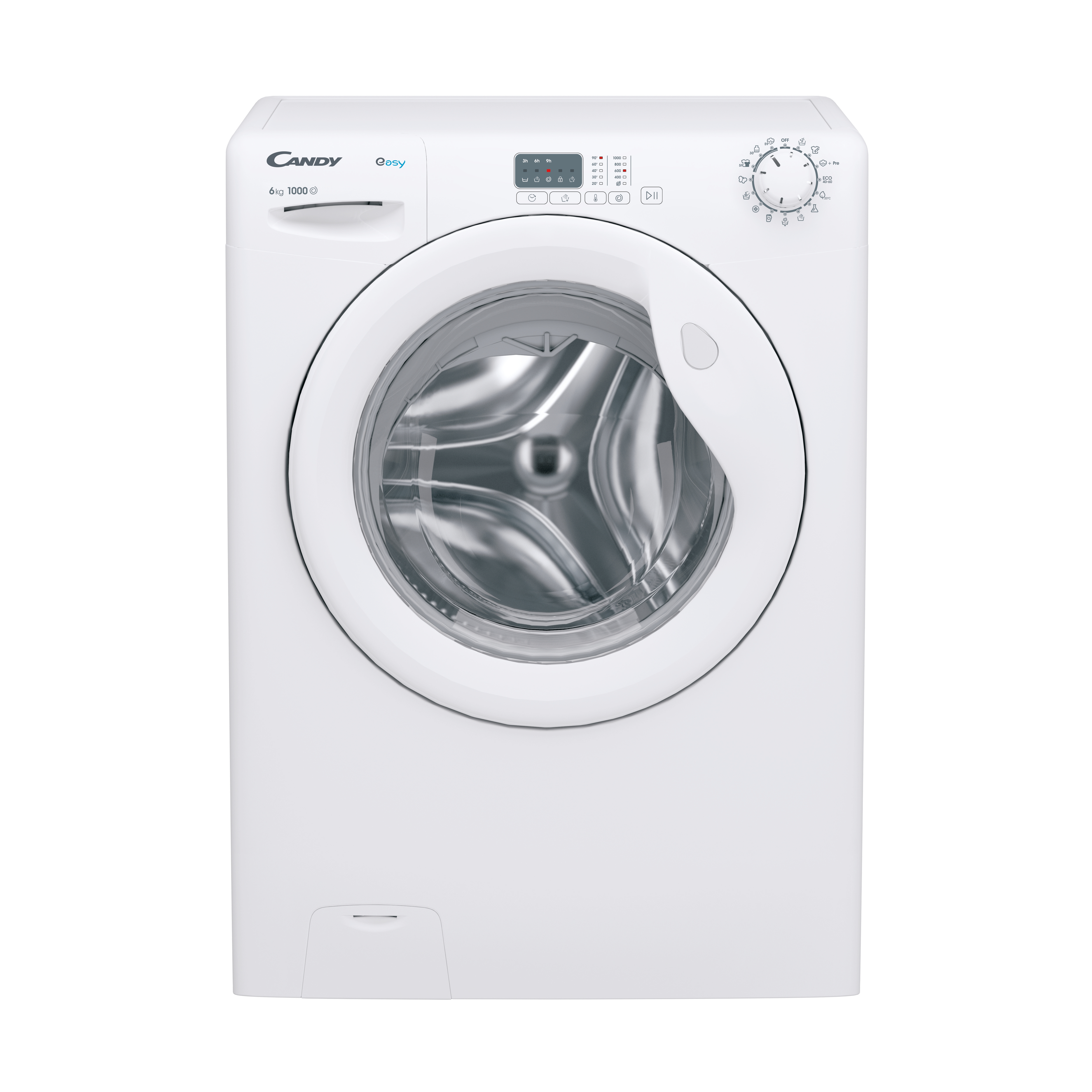 Candy EY4061DW4/1-S lavatrice Caricamento frontale 6 kg 1000 Giri/min