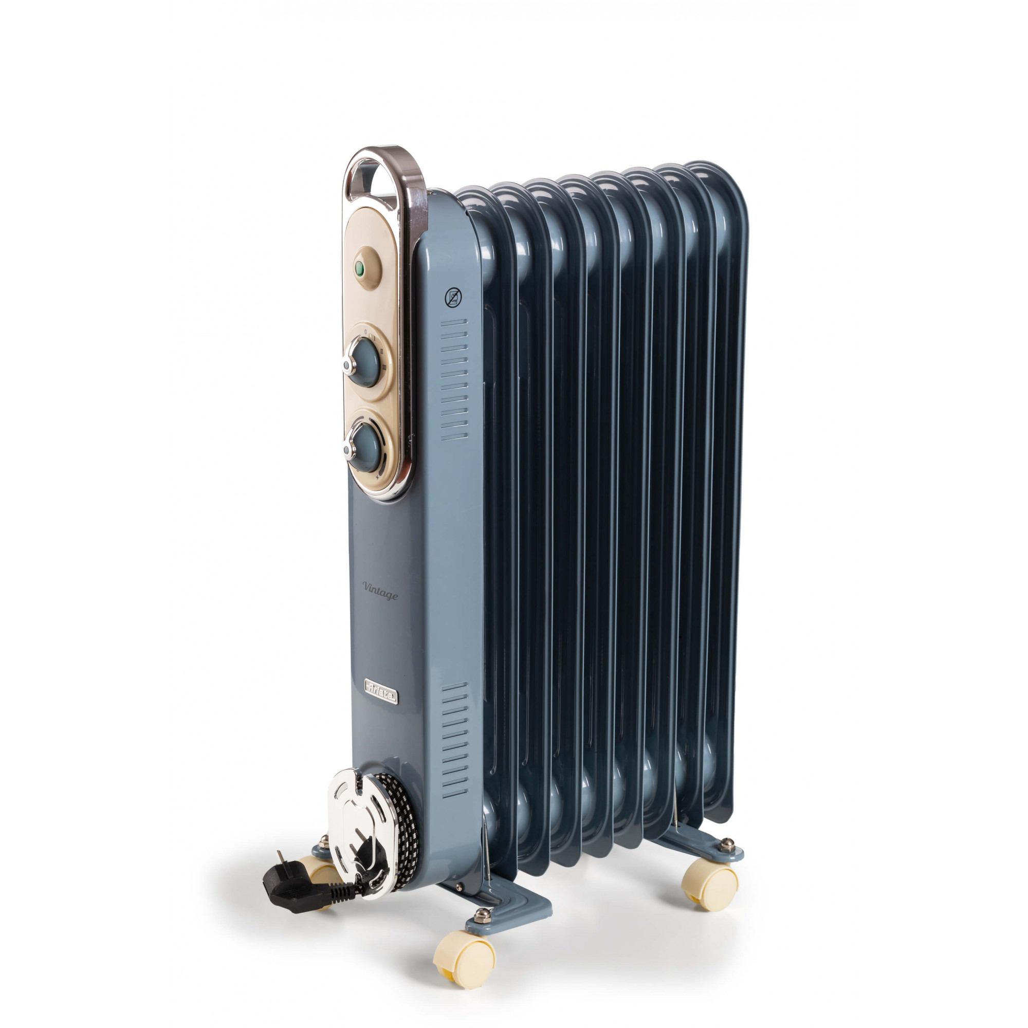 Ariete Linea Vintage 8251 Radiatore a olio Vintage, 9 elementi riscald