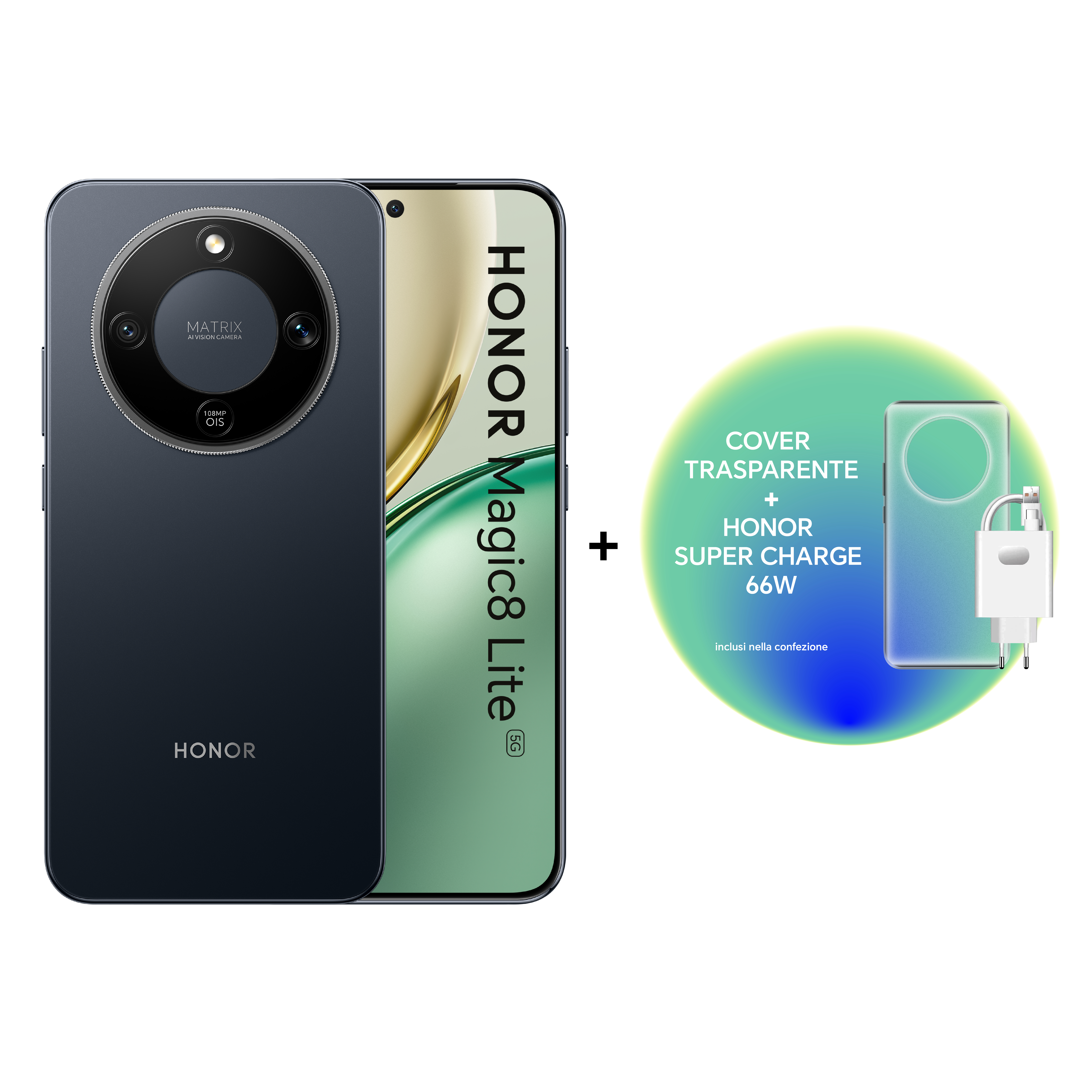 Honor Magic8 Lite 5G 17,2 cm (6.79") MagicOS 9.0 USB tipo-C 8 GB 512 G