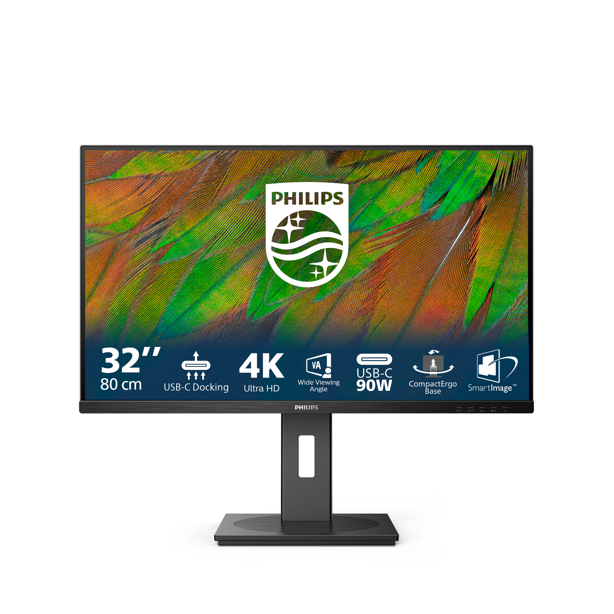 Philips 3000 series 32B1U3900/00 Monitor PC 80 cm (31.5") 3840 x 2160