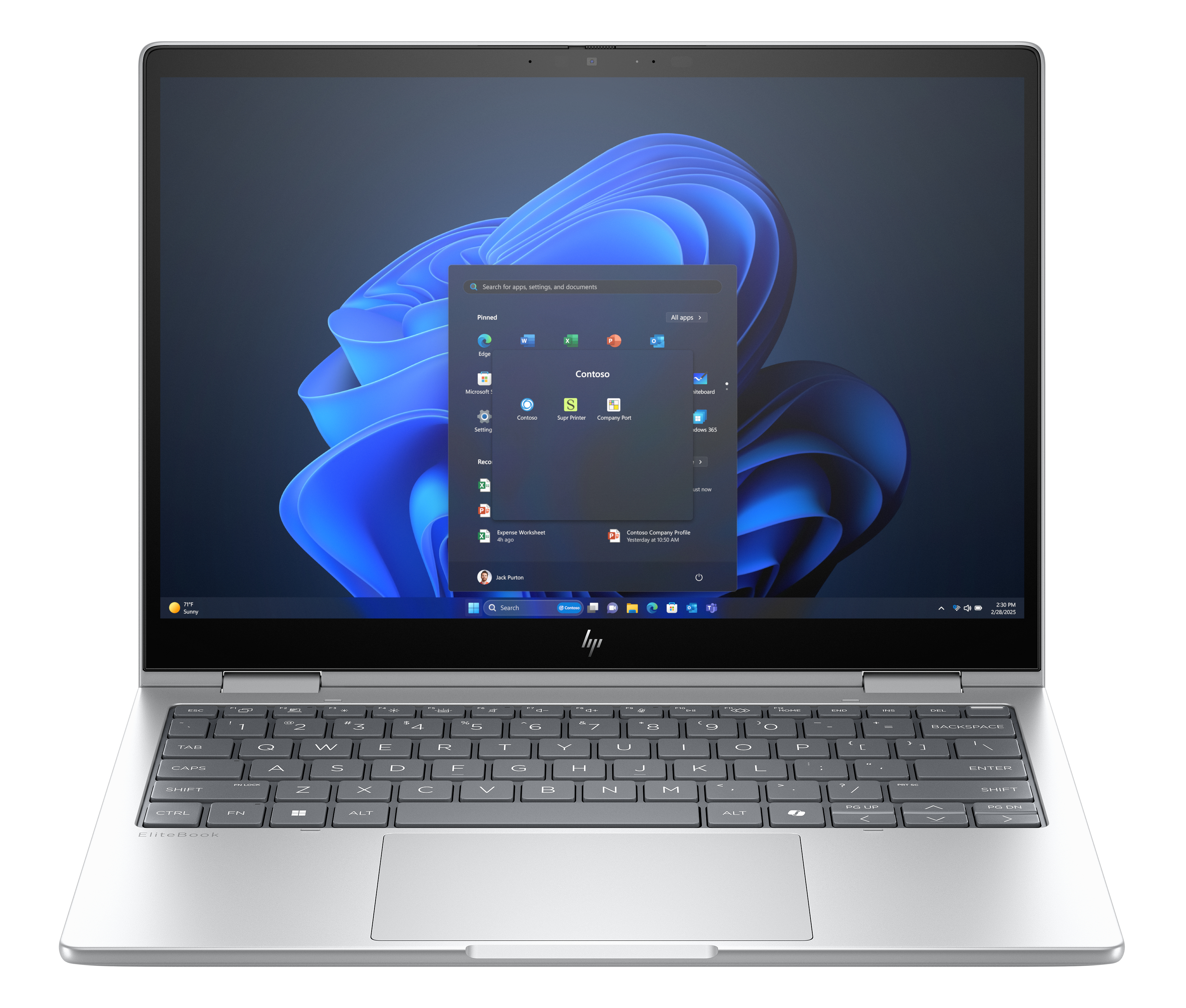 HP EliteBook 8 Flip G1i AI Intel Core Ultra 5 225U Ibrido (2 in 1) 33,