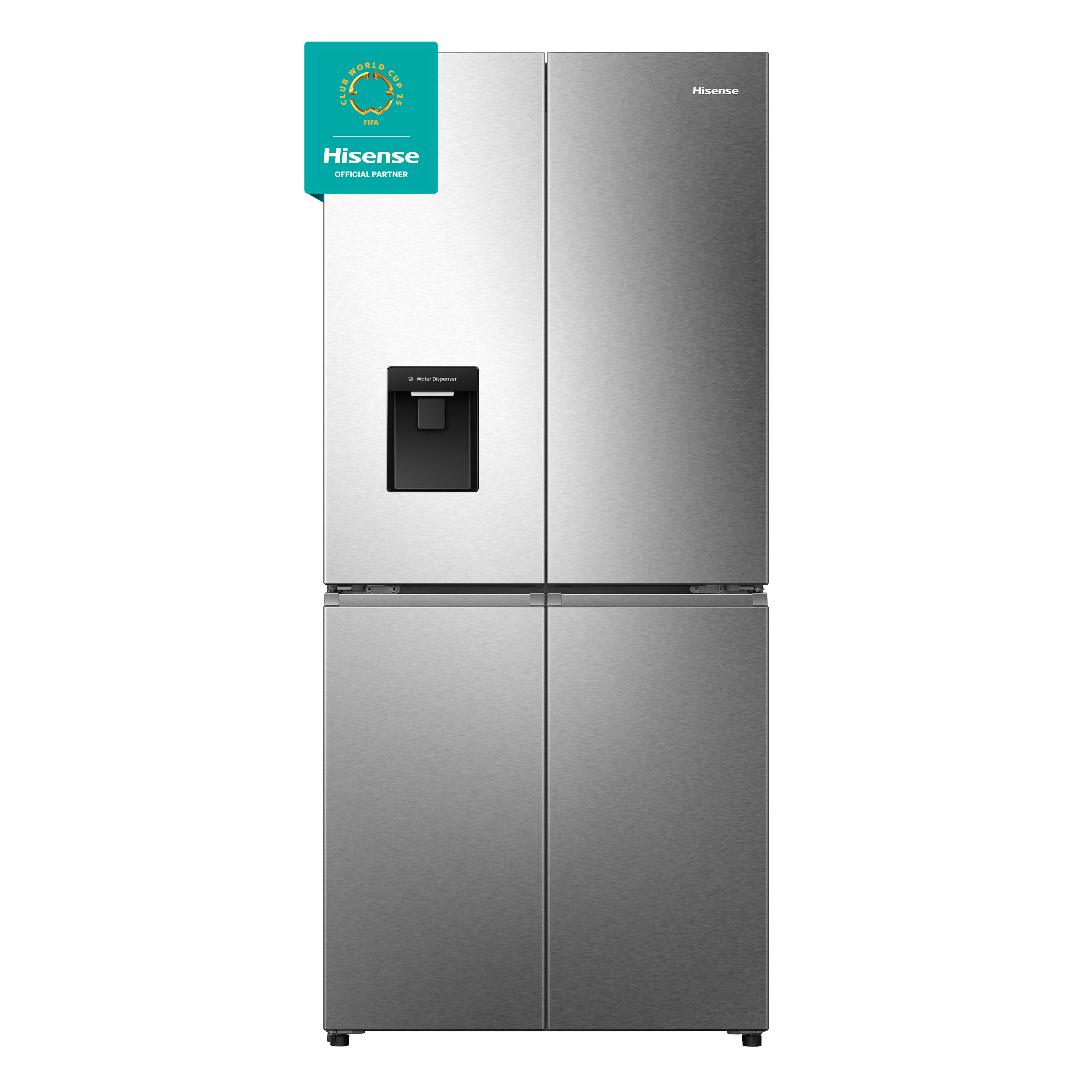 Hisense frigorifero Quattro Porte RQ5P470SMIE libera installazione 460