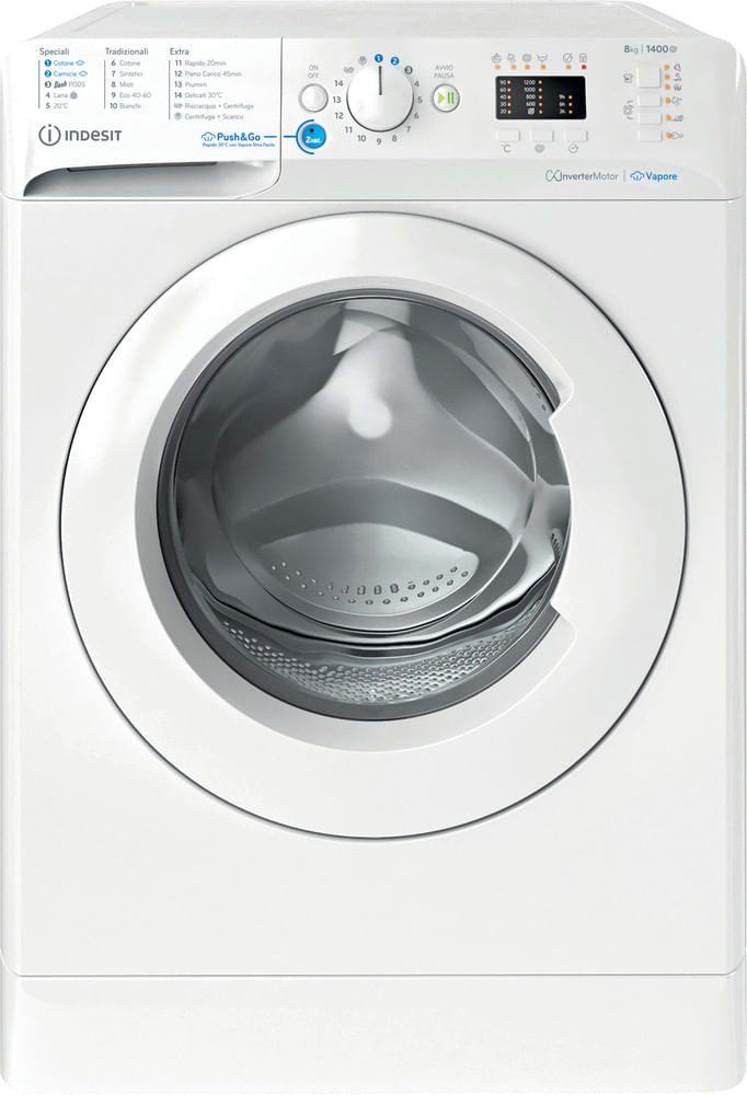 Indesit Lavatrice a libera installazione BWA 81496X WV IT - BWA 81496X