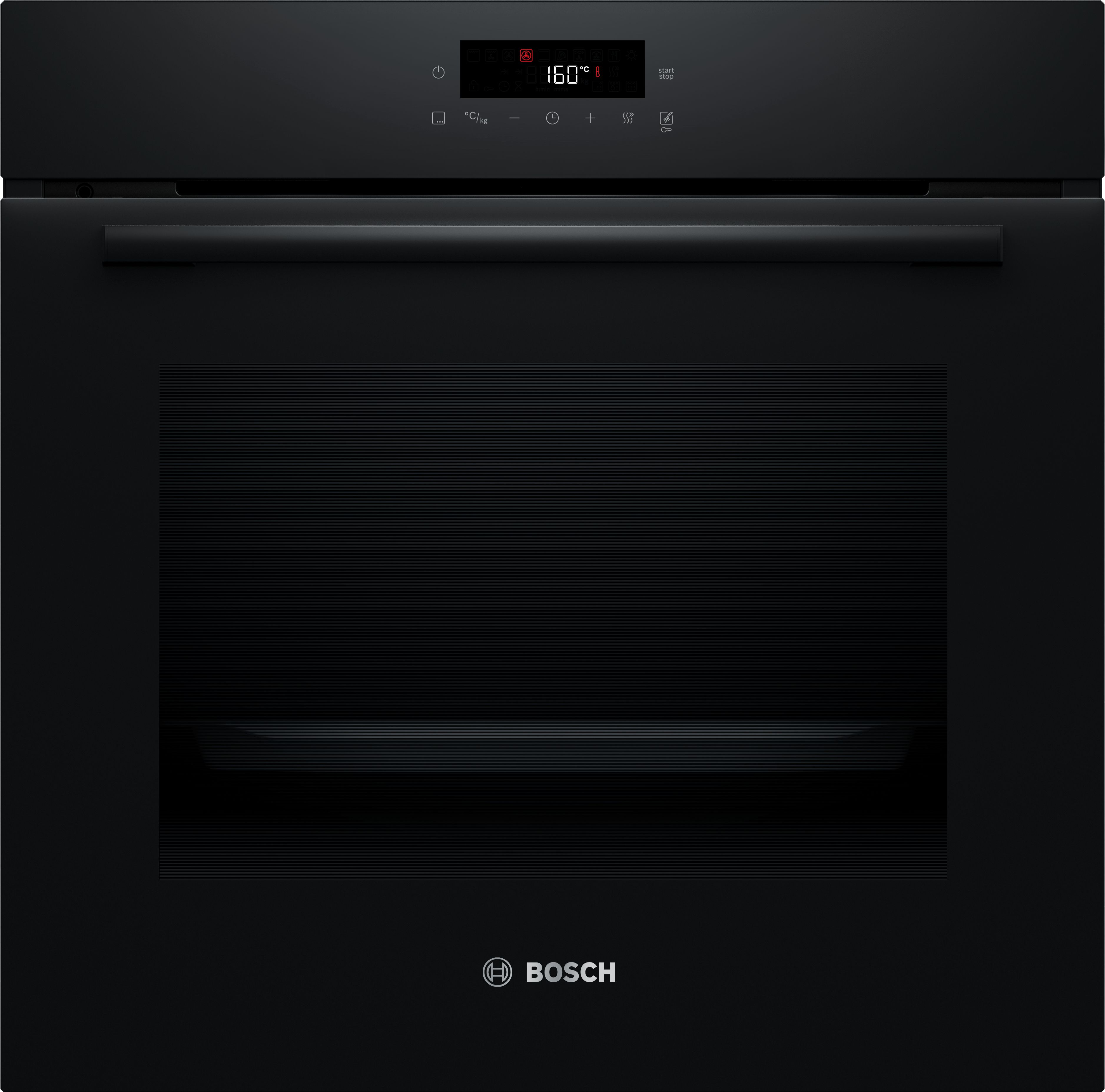 Bosch Serie 2 , Forno da incasso, 60 x 60 cm, Nero HBA571BB4