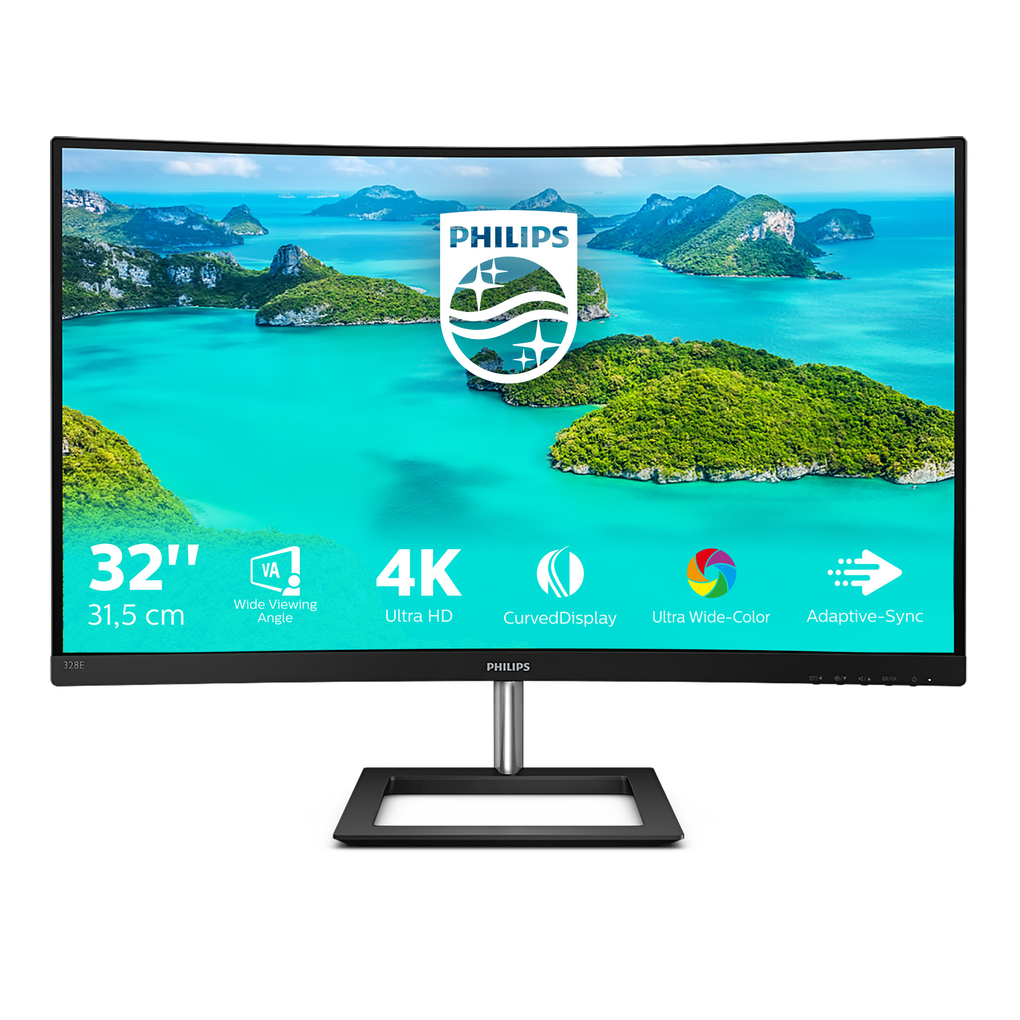 Philips E Line 328E1CA/00 LED display 80 cm (31.5") 3840 x 2160 Pixel
