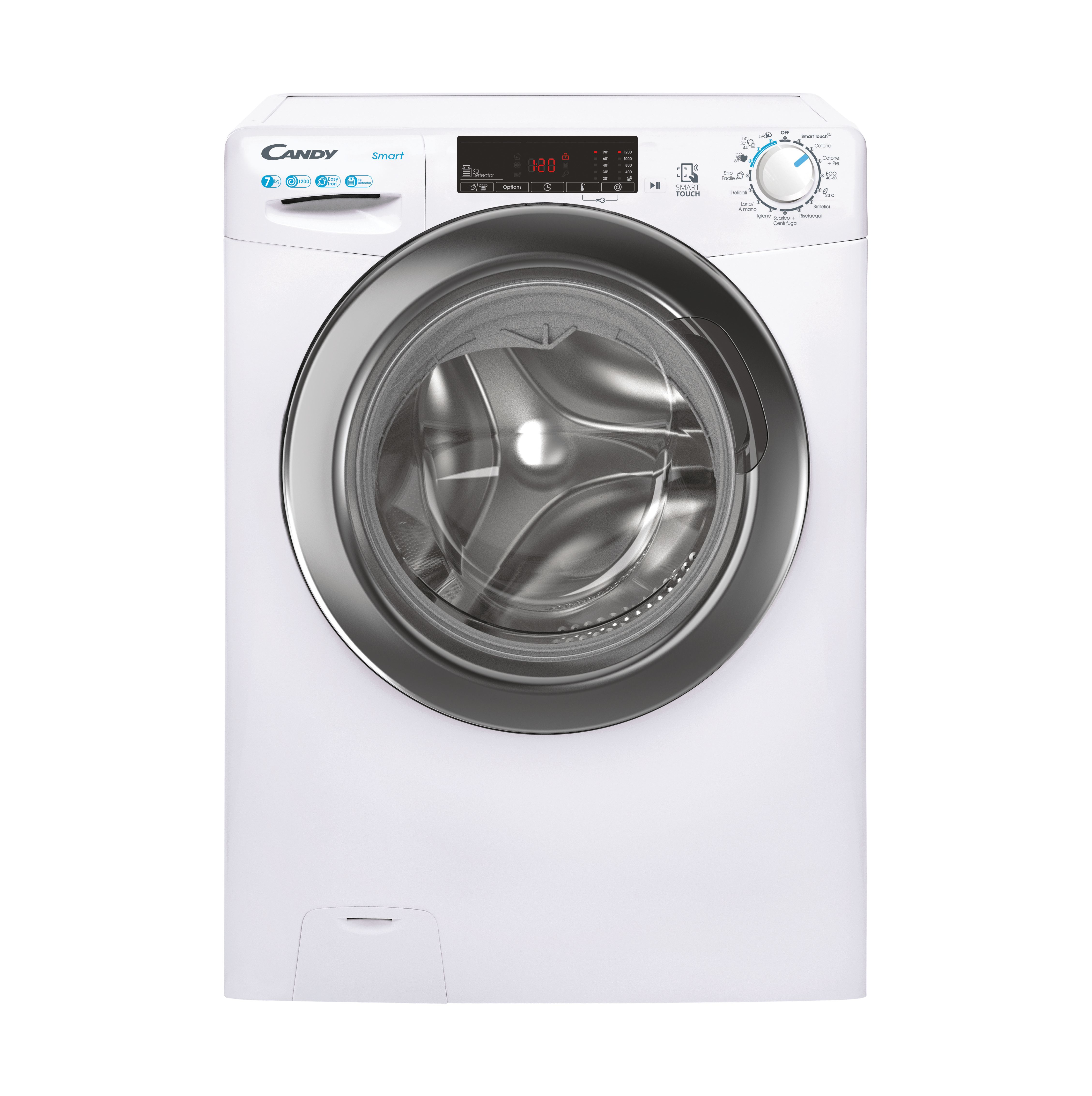 Candy Smart CSS4127TWR3/1-11 lavatrice Caricamento frontale 7 kg 1200