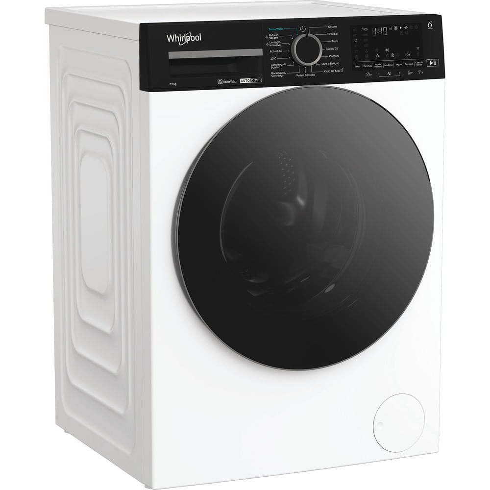 Whirlpool FRONT LOADER STD, Capacità 12kg, classe A -10%, bianco, Auto