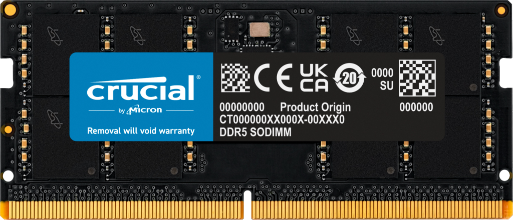 Crucial CT32G56C46S5 memoria 32 GB 1 x 32 GB DDR5